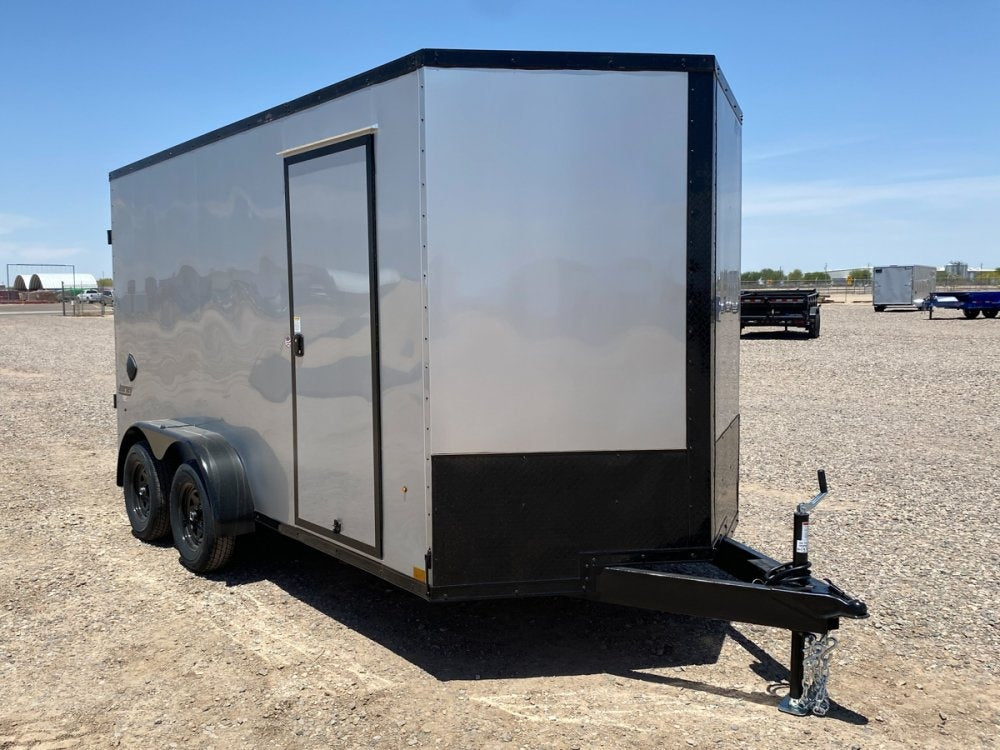 7 x 14 Journey SE Flat Top Sloped V Nose (2) 3500 lbs Axles - Enclosed - Stryker Dealership Group