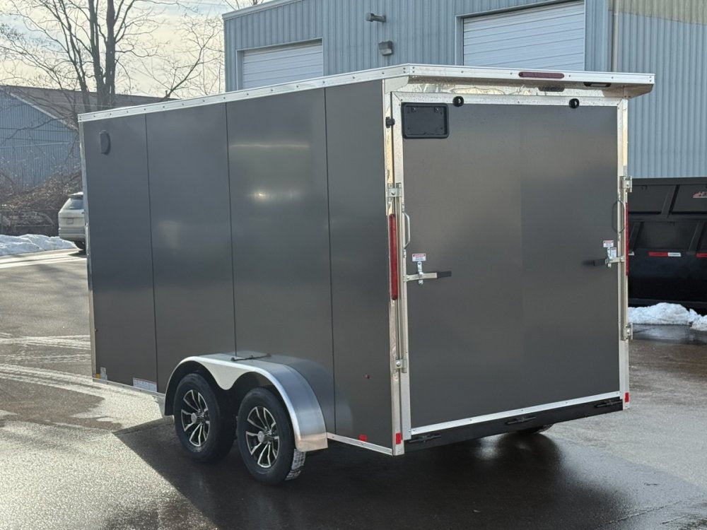 7 x 14 Look Trailers ST DLX Flat Top V Nose Enclosed Trailer - (2) 3.5k lb Axles - Enclosed - Stryker Dealership Group