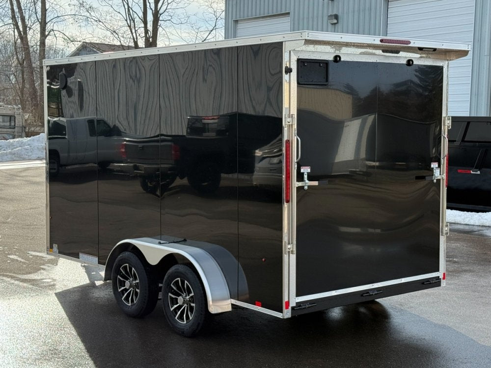 7 x 14 Look Trailers ST DLX Flat Top V Nose Enclosed Trailer - (2) 3.5k lb Axles - Enclosed - Stryker Dealership Group