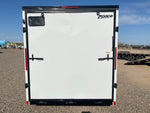 7 x 14 Outback DLX Flat Top V Nose (2) - 3500 lbs Axles - Enclosed - Stryker Dealership Group
