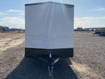 7 x 14 Outback DLX Flat Top V Nose (2) - 3500 lbs Axles - Enclosed - Stryker Dealership Group