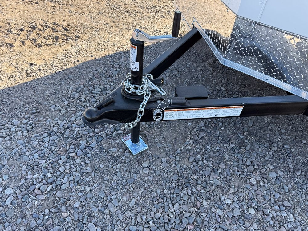 7 x 14 Outback DLX Flat Top V Nose (2) - 3500 lbs Axles - Enclosed - Stryker Dealership Group