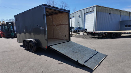 7 x 14 Qualitec Avenger Series TA (2) 3500lb Axles - Enclosed - Stryker Dealership Group
