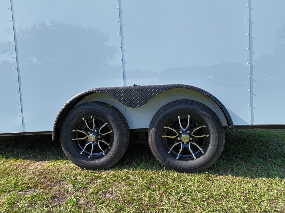 7 x 14 TA Enclosed Trailer - Black Out Package - .080 Polycore - 7' Interior - Enclosed - Stryker Dealership Group