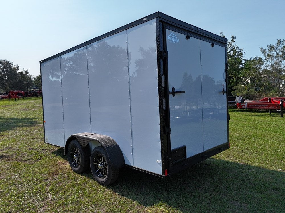 7 x 14 TA Enclosed Trailer - Black Out Package - .080 Polycore - 7' Interior - Enclosed - Stryker Dealership Group