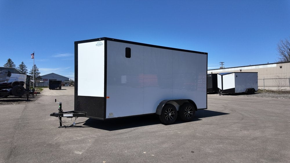 7 x 14 TA Enclosed Trailer - Black Out Package - .080 Polycore - 7' Interior - Enclosed - Stryker Dealership Group