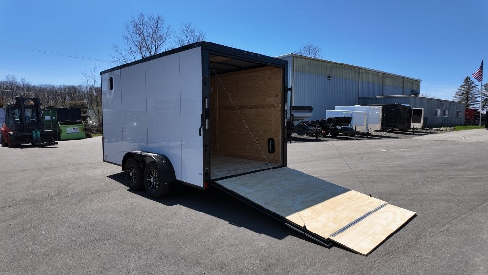 7 x 14 TA Enclosed Trailer - Black Out Package - .080 Polycore - 7' Interior - Enclosed - Stryker Dealership Group