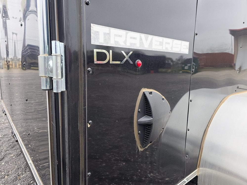 7' x 14' Traverse DLX Flat Top V Nose (2) - 3500 lb Axle - Enclosed - Stryker Dealership Group