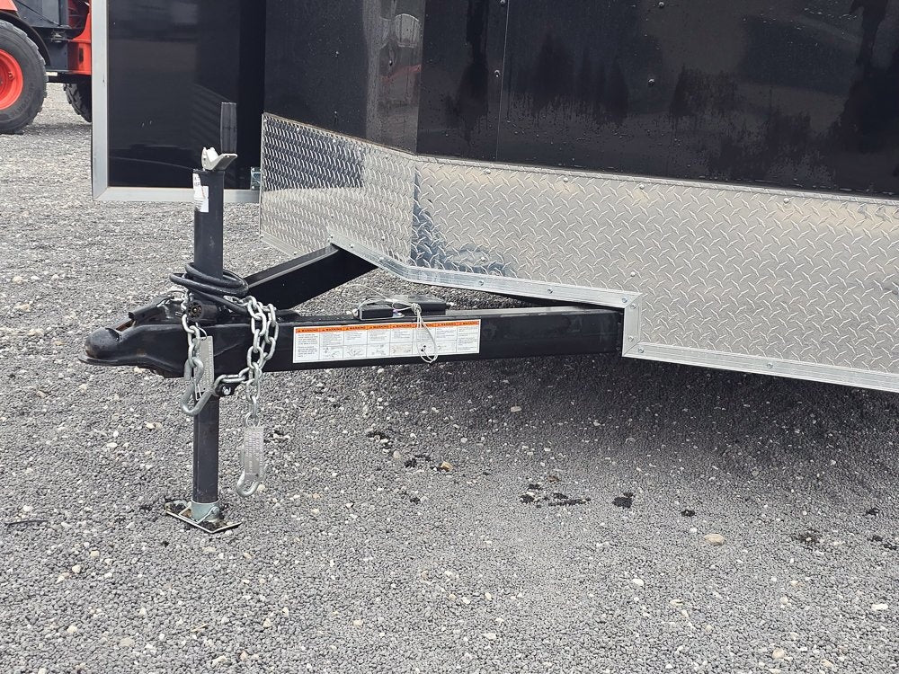 7' x 14' Traverse DLX Flat Top V Nose (2) - 3500 lb Axle - Enclosed - Stryker Dealership Group