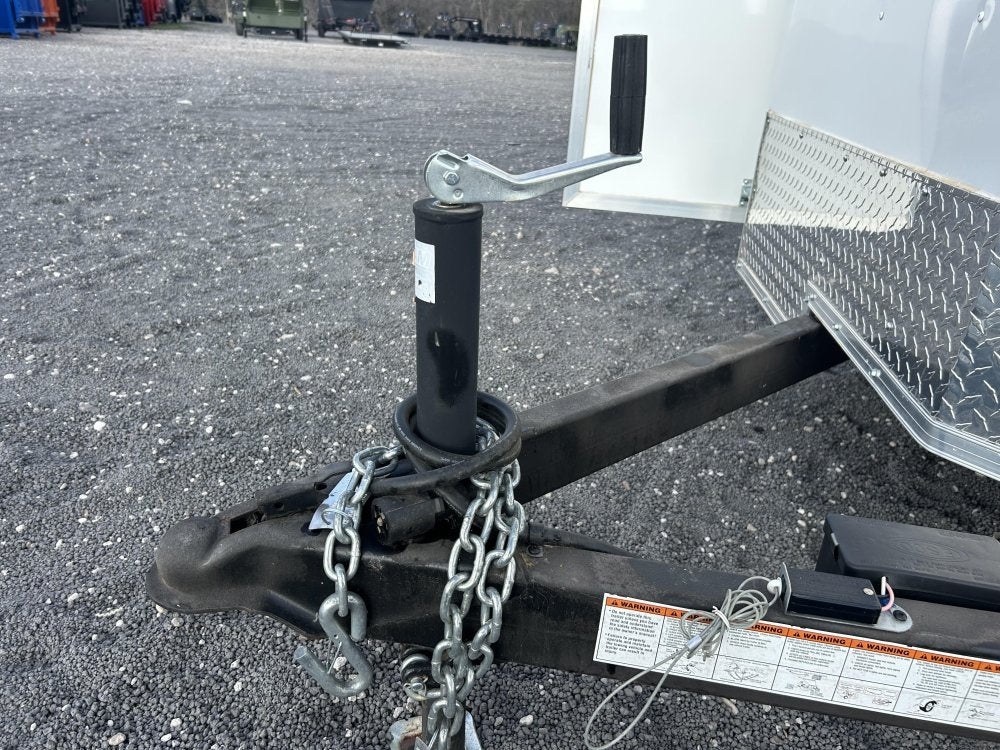 7' x 14' Traverse DLX Flat Top V Nose (2) - 3500 lb Axle - Enclosed - Stryker Dealership Group