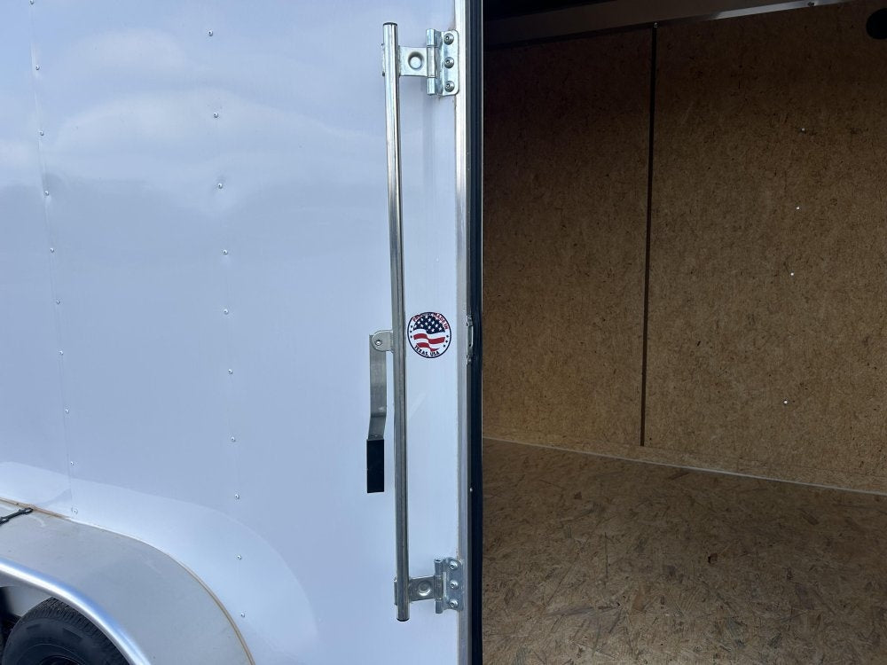 7' x 14' Traverse DLX Flat Top V Nose (2) - 3500 lb Axle - Enclosed - Stryker Dealership Group