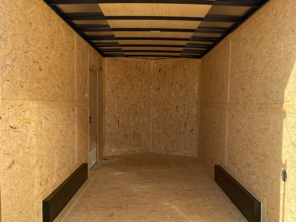 7 x 16 Journey SE Flat Top Sloped V Nose (2) 3500 lbs Axles - Enclosed - Stryker Dealership Group