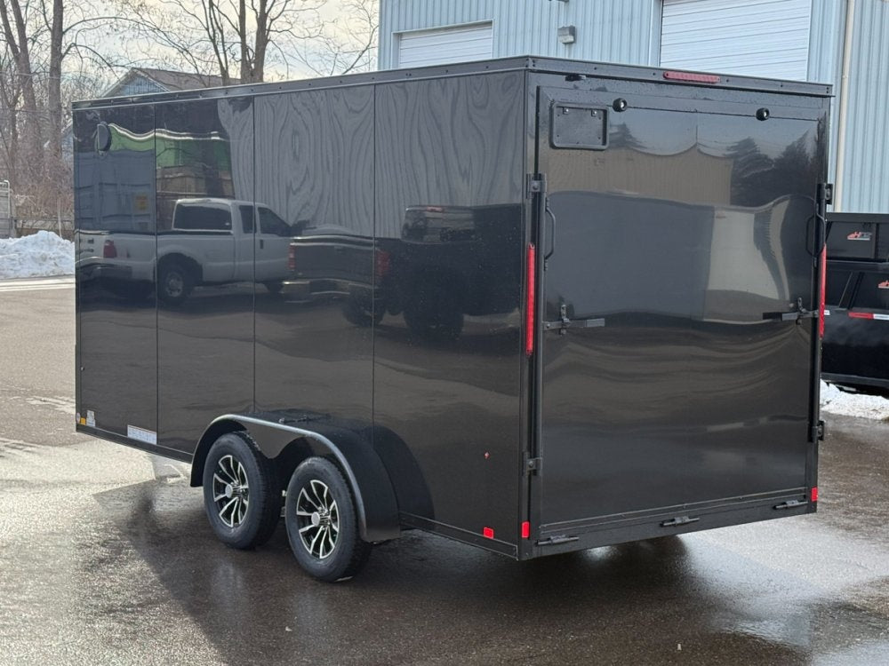 7 x 16 Look Trailers ST DLX Flat Top V Nose Enclosed Trailer - (2) 3.5k lb Axles - Enclosed - Stryker Dealership Group