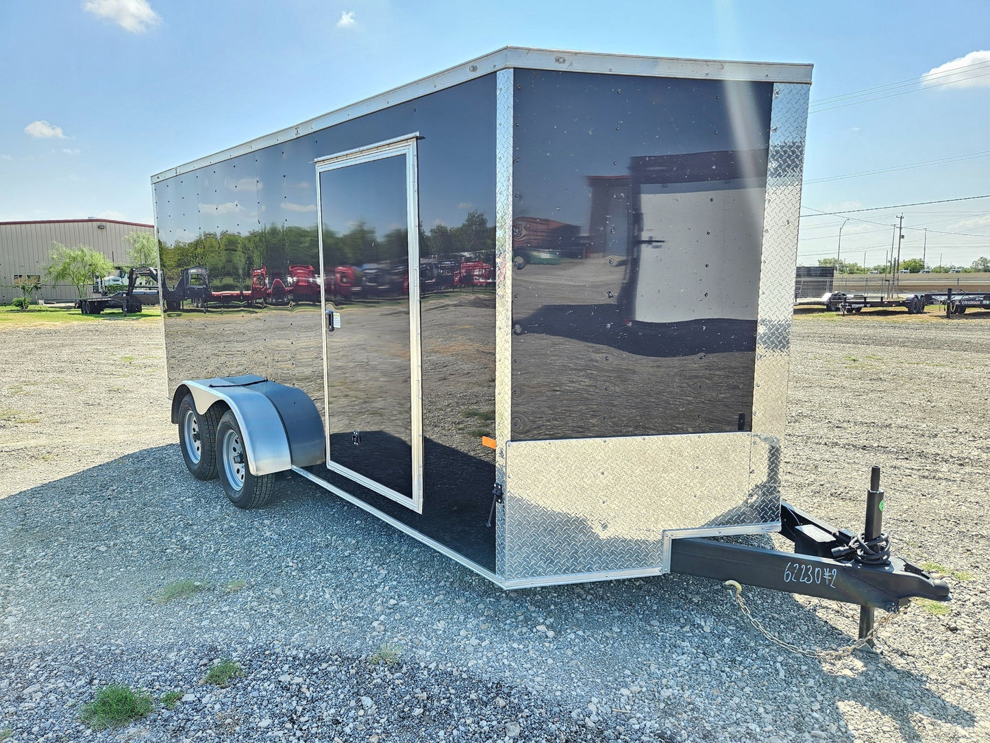 7 x 16 TA Enclosed Trailer Poly Core .080 Walls  - Enclosed - Stryker Dealership Group