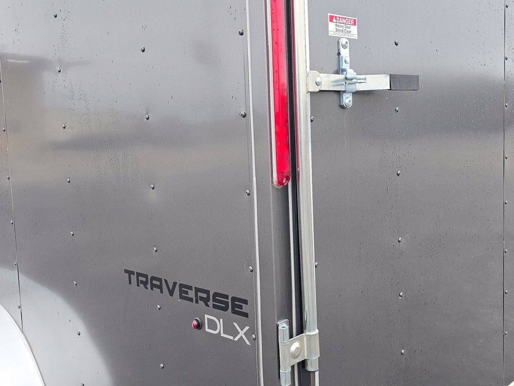 7' x 16' Traverse DLX Flat Top V Nose (2) - 3500 lb Axle - Enclosed - Stryker Dealership Group