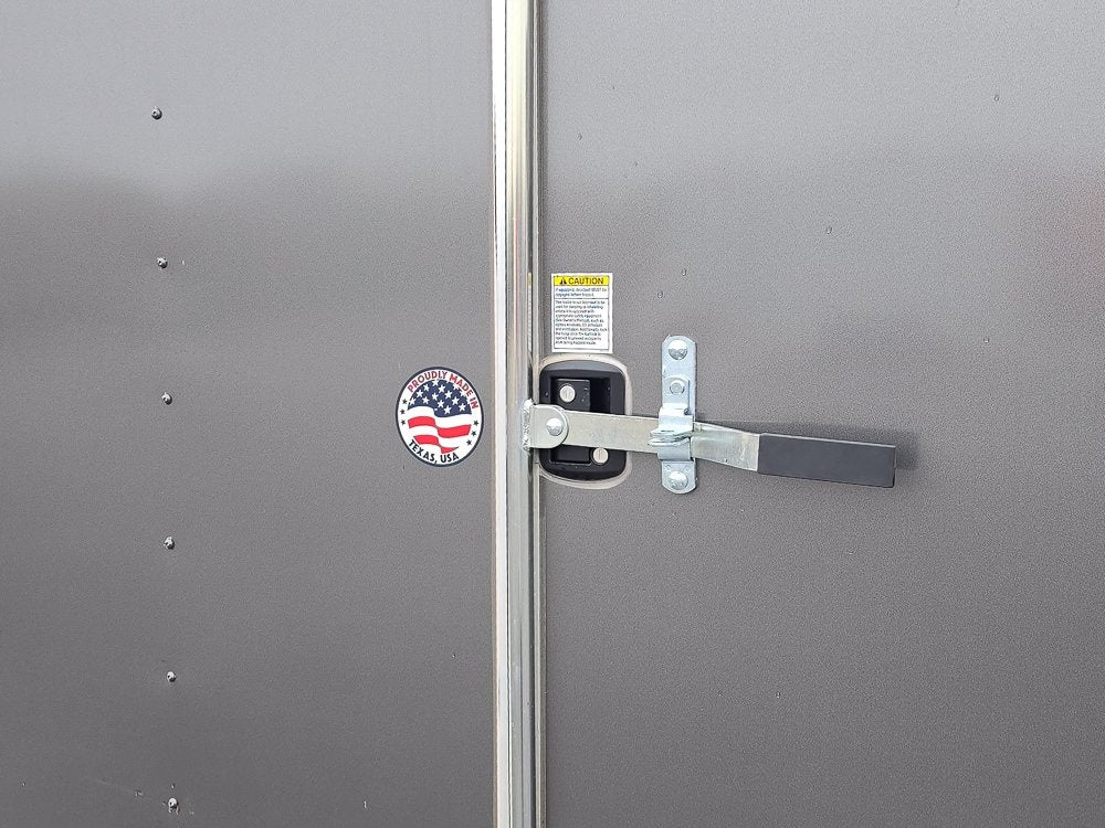 7' x 16' Traverse DLX Flat Top V Nose (2) - 3500 lb Axle - Enclosed - Stryker Dealership Group