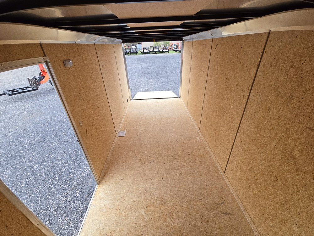 7' x 16' Traverse DLX Flat Top V Nose (2) - 3500 lb Axle - Enclosed - Stryker Dealership Group