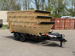 Horizon 14' RDZ BP Roll off Bundle (2) 7k Axles + 3 Bins w/ 4' Walls 7781-A