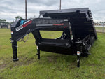 24' Horizon FFT Gooseneck Full Deckover TIlt Trailer - (2) 7K Axles 16920