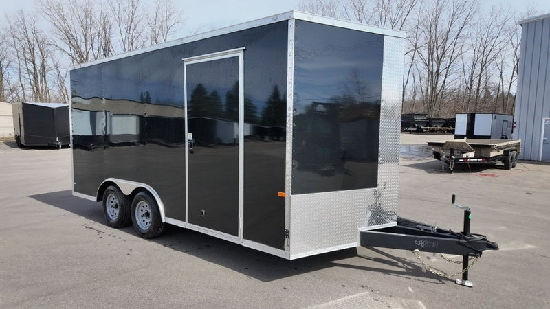 8.5 x 16 TA Enclosed Trailer - (2) .080 Polycore - Semi Screwless - Enclosed - Stryker Dealership Group