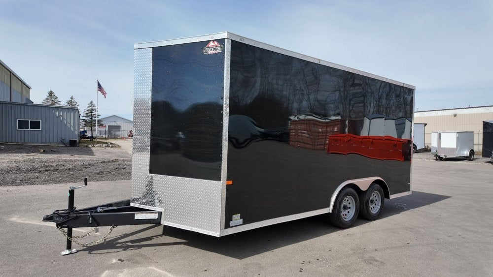 8.5 x 16 TA Enclosed Trailer - (2) .080 Polycore - Semi Screwless - Enclosed - Stryker Dealership Group