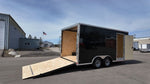 8.5 x 16 TA Enclosed Trailer - (2) .080 Polycore - Semi Screwless - Enclosed - Stryker Dealership Group