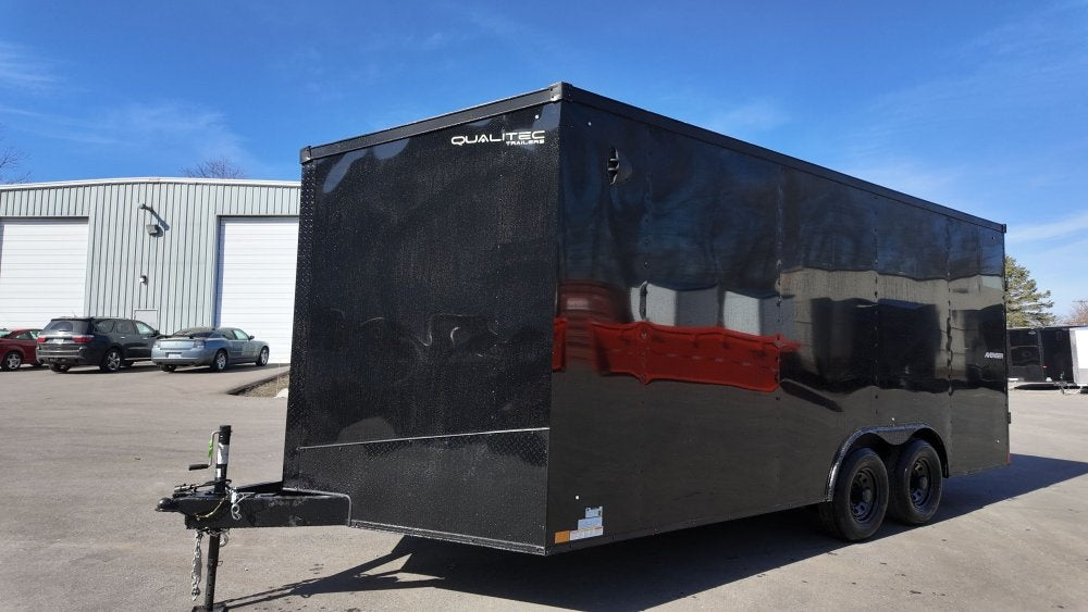 8.5 x 18 Qualitec Enclosed Trailer (2) 5200 lb Axles - Enclosed - Stryker Dealership Group