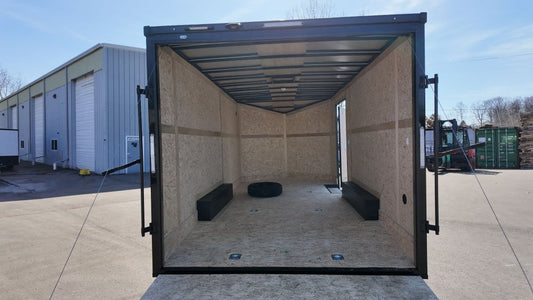 8.5 x 18 Qualitec Enclosed Trailer (2) 5200 lb Axles - Enclosed - Stryker Dealership Group