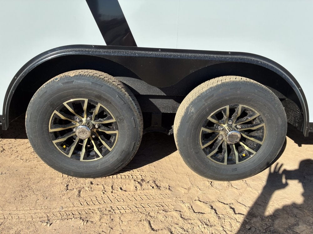 8.5 x 20 Journey SE Flat Top Sloped V Nose Car Hauler (2) 5200 lbs Axles - Enclosed - Stryker Dealership Group