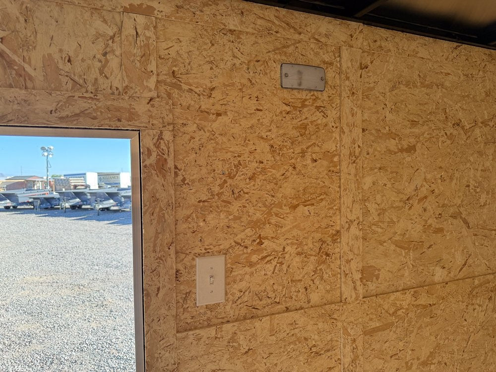 8.5 x 20 Outback DLX Flat Top V Nose Car Hauler 10k (2) - 5200 lbs Axles - Enclosed - Stryker Dealership Group