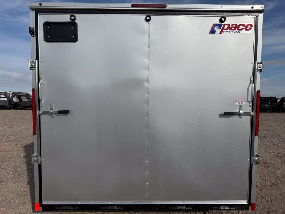 8.5 x 20 Outback DLX Flat Top V Nose Car Hauler (2) - 5200 lbs Axles - Enclosed - Stryker Dealership Group