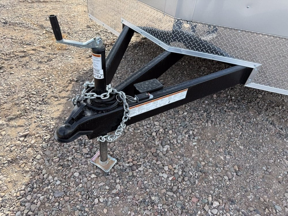 8.5 x 20 Outback DLX Flat Top V Nose Car Hauler (2) - 5200 lbs Axles - Enclosed - Stryker Dealership Group