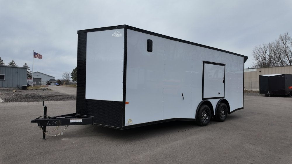 8.5 x 20 TA Enclosed Race Trailer - (2) 5200lb Axles - Black Out Package - .080 Polycore - Enclosed - Stryker Dealership Group