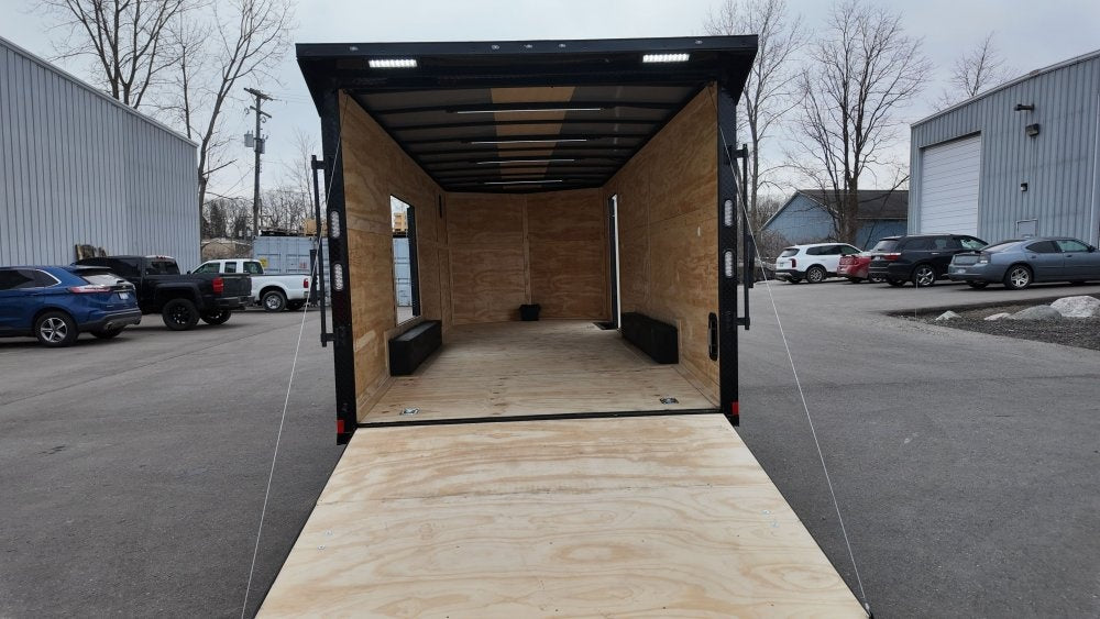 8.5 x 20 TA Enclosed Race Trailer - (2) 5200lb Axles - Black Out Package - .080 Polycore - Enclosed - Stryker Dealership Group