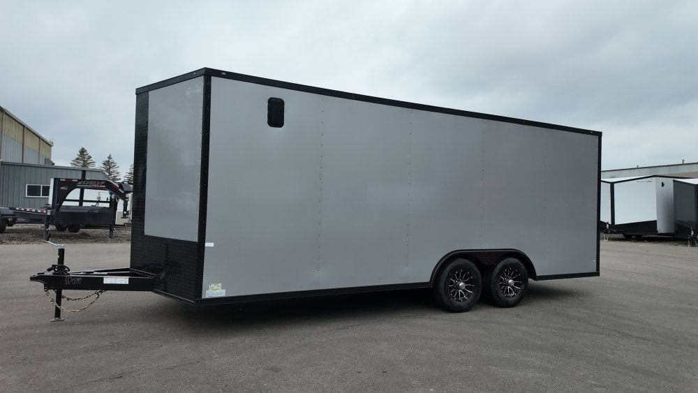 8.5 x 20 TA Enclosed Trailer - (2) 5200lb Axles - Black Out Package - .080 Polycore - Enclosed - Stryker Dealership Group