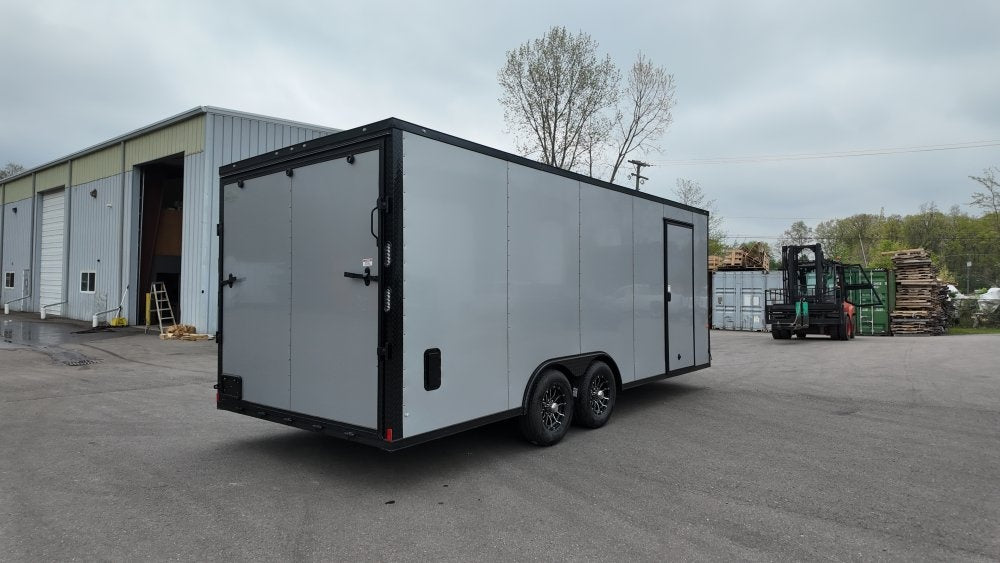 8.5 x 20 TA Enclosed Trailer - (2) 5200lb Axles - Black Out Package - .080 Polycore - Enclosed - Stryker Dealership Group