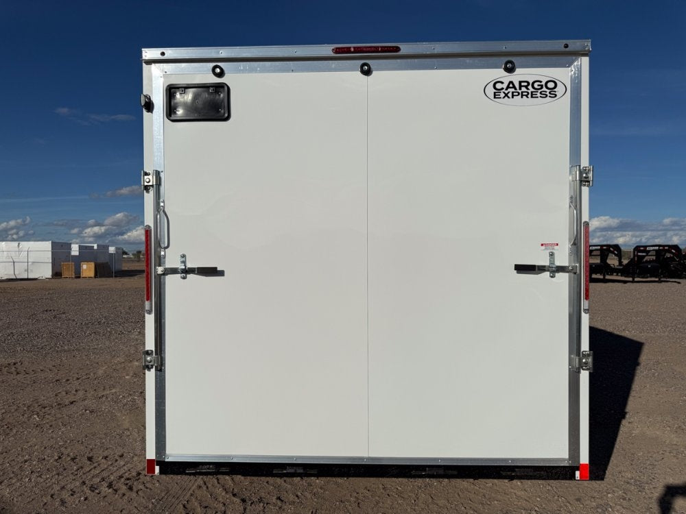 8.5 x 24 Journey SE Flat Top Sloped V Nose Car Hauler (2) 5200 lbs Axles - Enclosed - Stryker Dealership Group