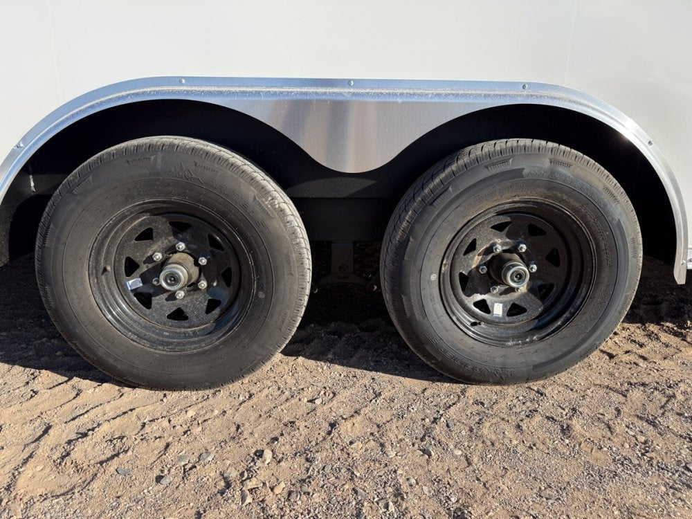 8.5 x 24 Journey SE Flat Top Sloped V Nose Car Hauler (2) 5200 lbs Axles - Enclosed - Stryker Dealership Group