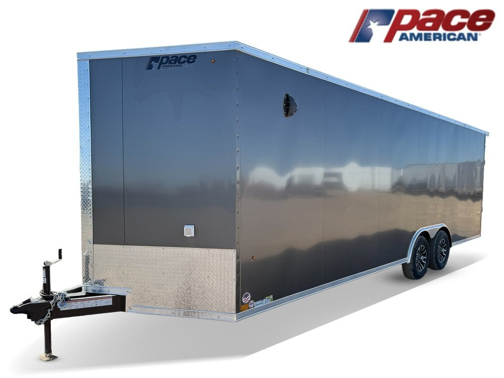 8.5 x 24 Journey SE Flat Top Sloped V Nose Car Hauler (2) 5200 lbs Axles - Enclosed - Stryker Dealership Group