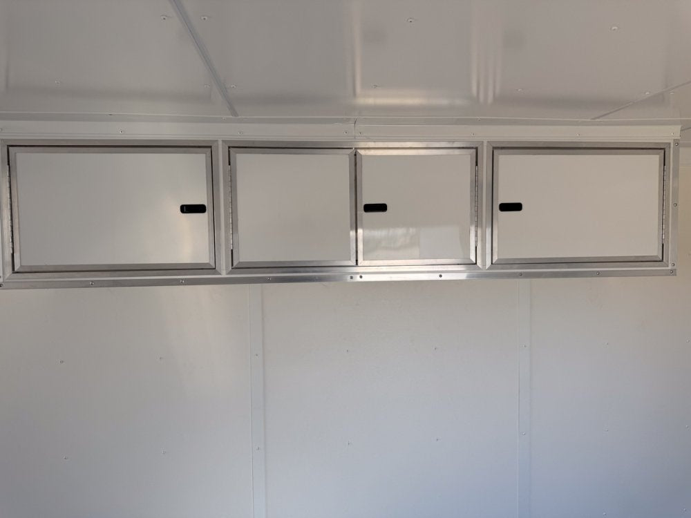 8.5 x 24 Journey SE Flat Top Sloped V Nose Car Hauler (2) 5200 lbs Axles - Enclosed - Stryker Dealership Group