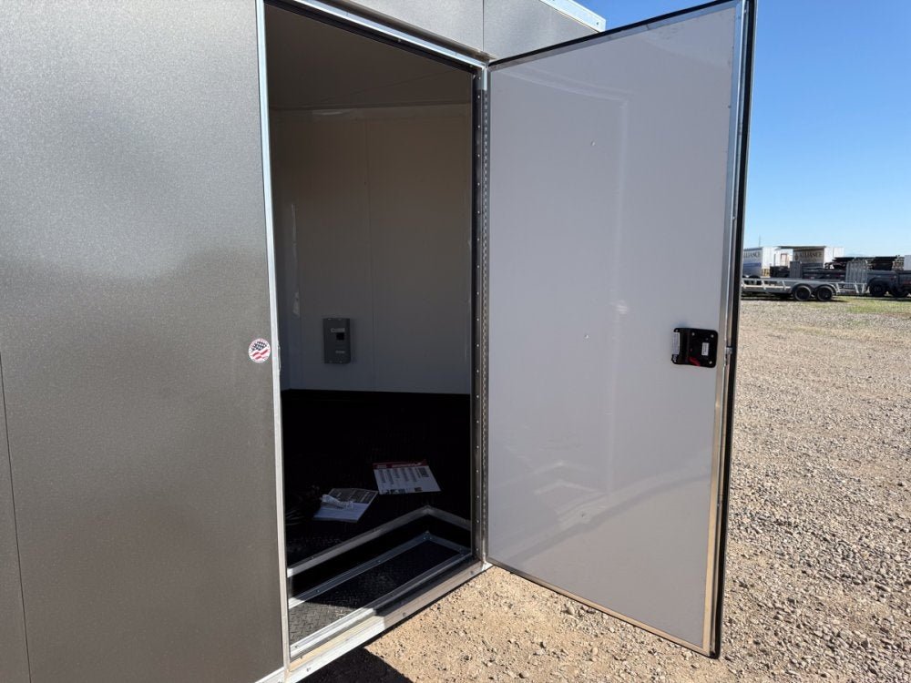 8.5 x 24 Journey SE Flat Top Sloped V Nose Car Hauler (2) 5200 lbs Axles - Enclosed - Stryker Dealership Group