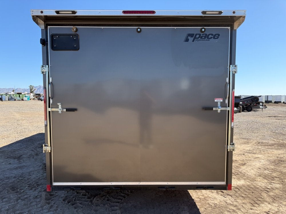 8.5 x 24 Journey SE Flat Top Sloped V Nose Car Hauler (2) 5200 lbs Axles - Enclosed - Stryker Dealership Group