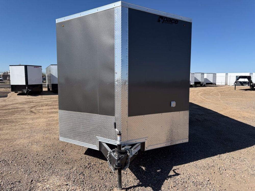 8.5 x 24 Journey SE Flat Top Sloped V Nose Car Hauler (2) 5200 lbs Axles - Enclosed - Stryker Dealership Group