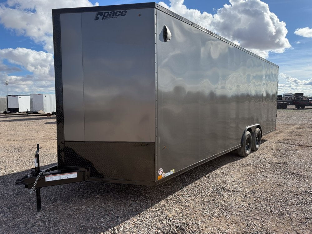 8.5 x 24 Journey SE Flat Top Sloped V Nose Car Hauler (2) 5200 lbs Axles - Enclosed - Stryker Dealership Group