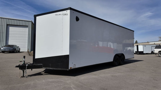 8.5 x 24 Qualitec Enclosed Trailer (2) 5200 lb Axles - Enclosed - Stryker Dealership Group