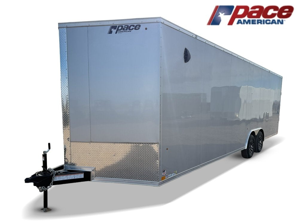 8.5 x 26 Outback SE Flat Top V Nose Car Hauler (2) - 5200 lbs Axles - Enclosed - Stryker Dealership Group