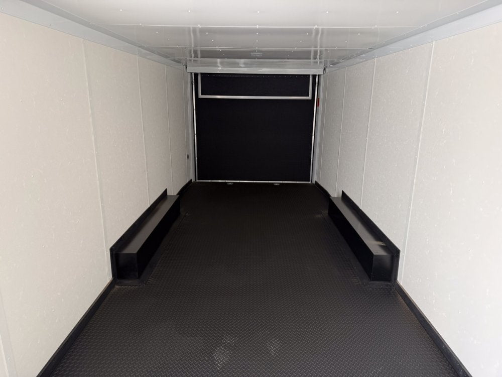 8.5 x 26 Outback SE Flat Top V Nose Car Hauler (2) - 5200 lbs Axles - Enclosed - Stryker Dealership Group