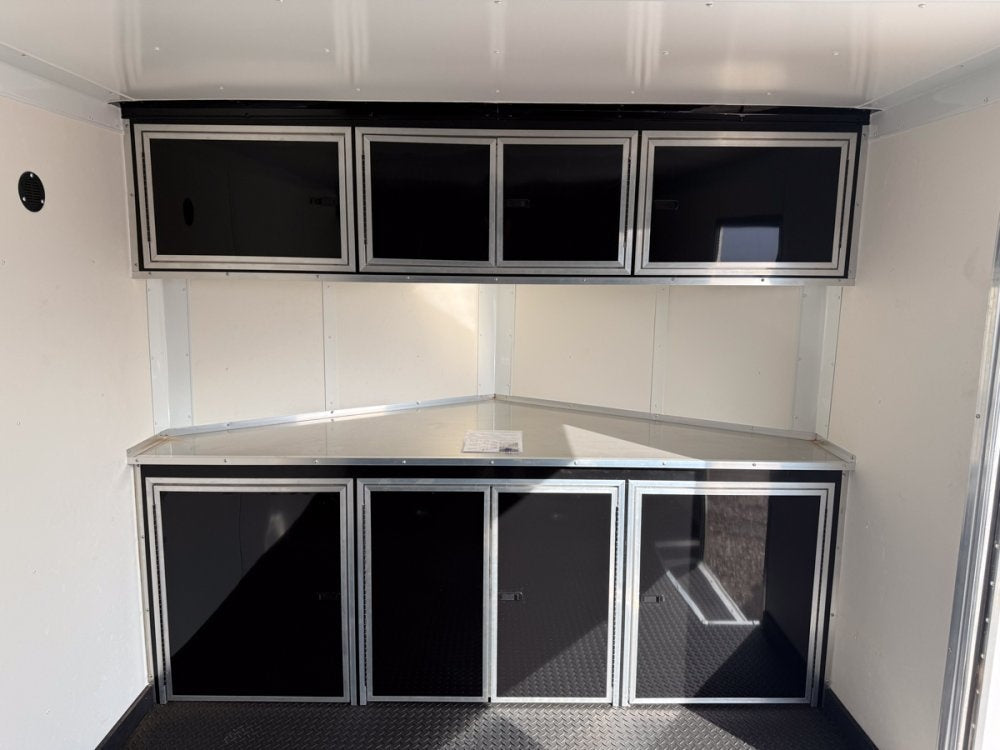 8.5 x 26 Outback SE Flat Top V Nose Car Hauler (2) - 5200 lbs Axles - Enclosed - Stryker Dealership Group