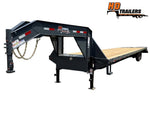40' Hotshot Elite (2) 10k Axles Mega Ramps DERATED Non-CDL 18 Ply Super Singles 001549