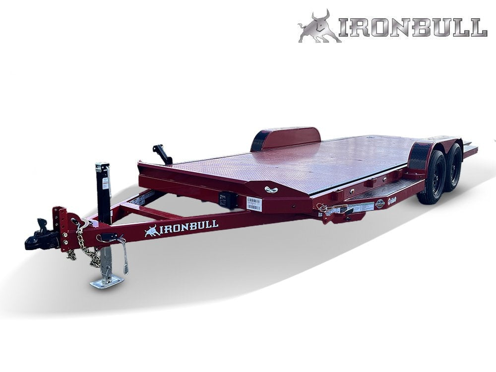 83" X 20' Steel Floor Gravity Tilt Carhauler 7K - Equipment Tilt - Equipment Trailers - Stryker Dealership Group